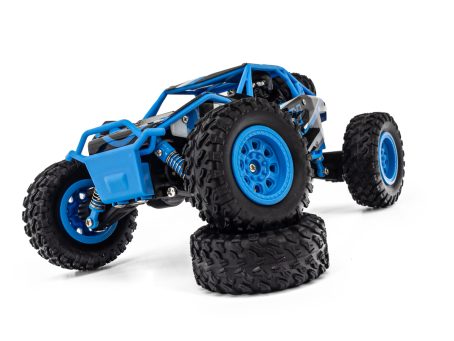 Zdalnie Sterowany Samochód Desert Truck 4WD 2.4GHz 1:24, 20km/h – Niebieski - obrazek 2