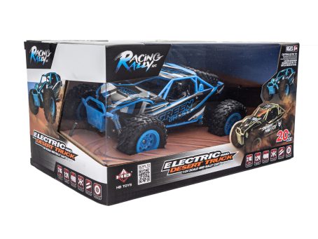 Zdalnie Sterowany Samochód Desert Truck 4WD 2.4GHz 1:24, 20km/h – Niebieski